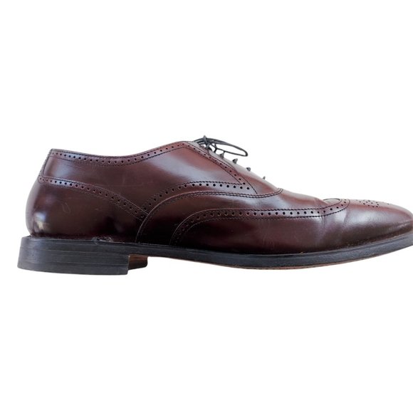 BOSTONIAN CLASSICS Men\'s Burgundy Wing Tip Oxfords Size 11 B Narrow main image 8